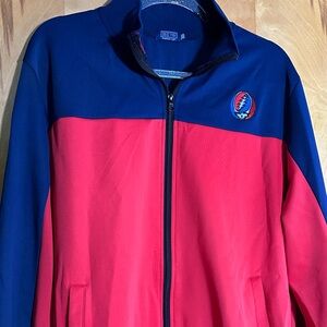 Sec 119 Blue and Red Zip-Up Jacket with Music Patch GD